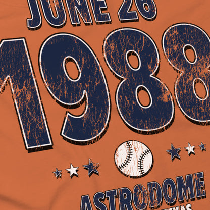 Houston Baseball – June 26, 1988 – Comfort Colors
