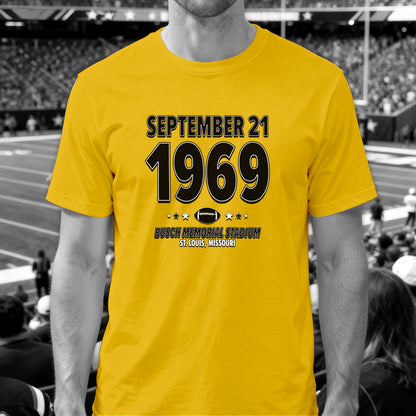Pittsburgh Football – September 21, 1969 – Origin Tee