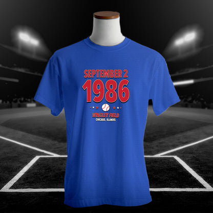 Chicago Baseball – September 2, 1986 – Origin Tee