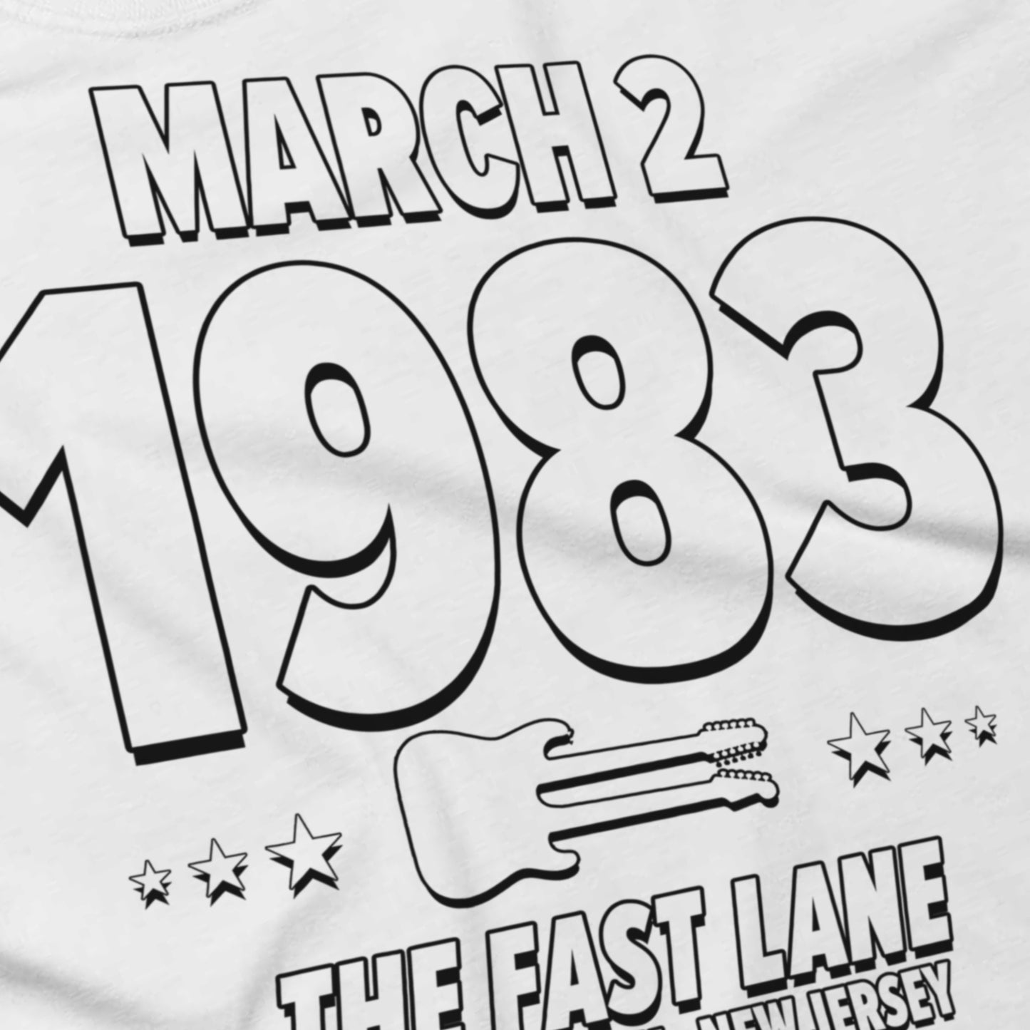 Garden State Outlaws – 1983 – Origin Tee (Black & White)