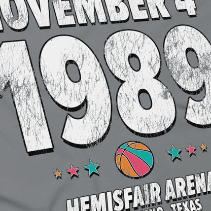 Angle — San Antonio Basketball – November 4, 1989 – Comfort Colors