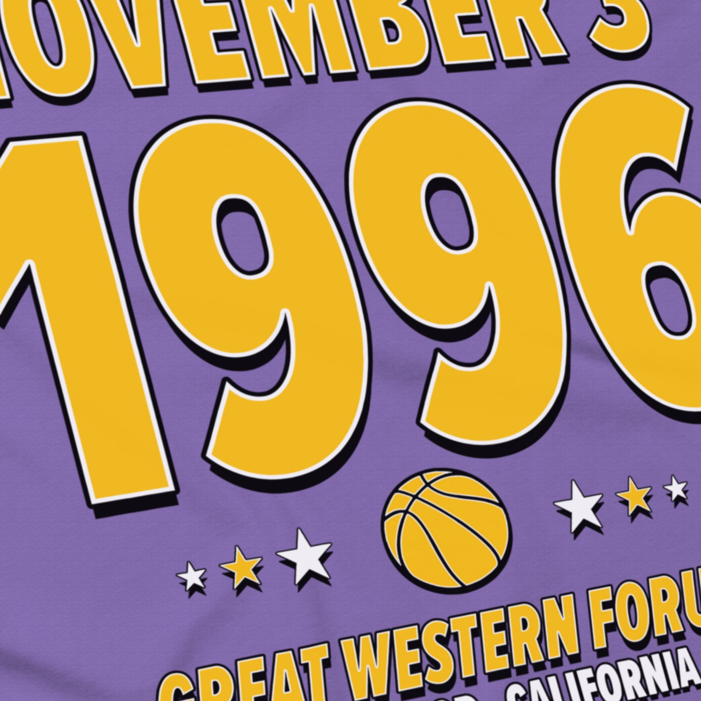 Los Angeles Basketball – November 3, 1996 – Origin Tee