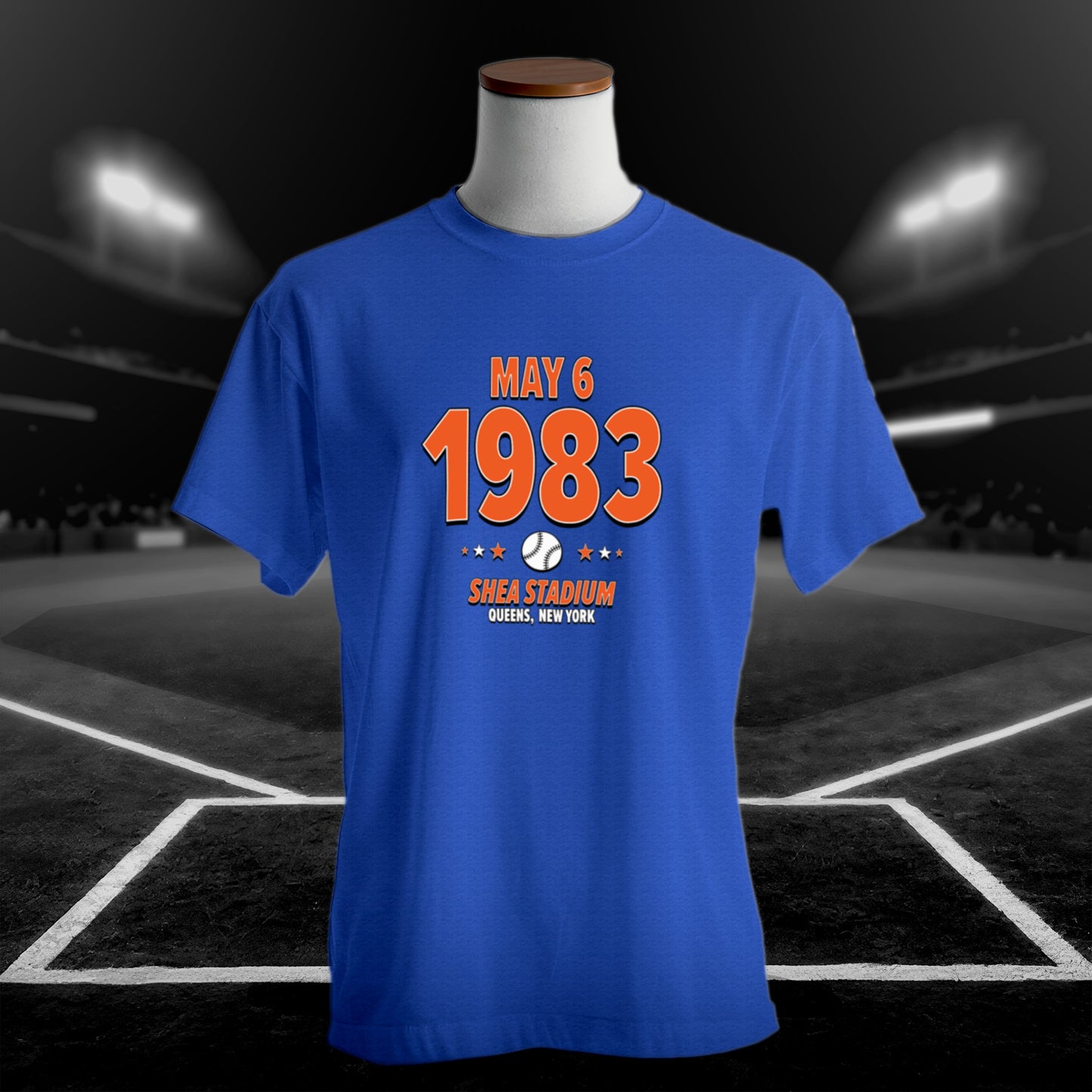 New York Baseball – May 6, 1983 – Origin Tee
