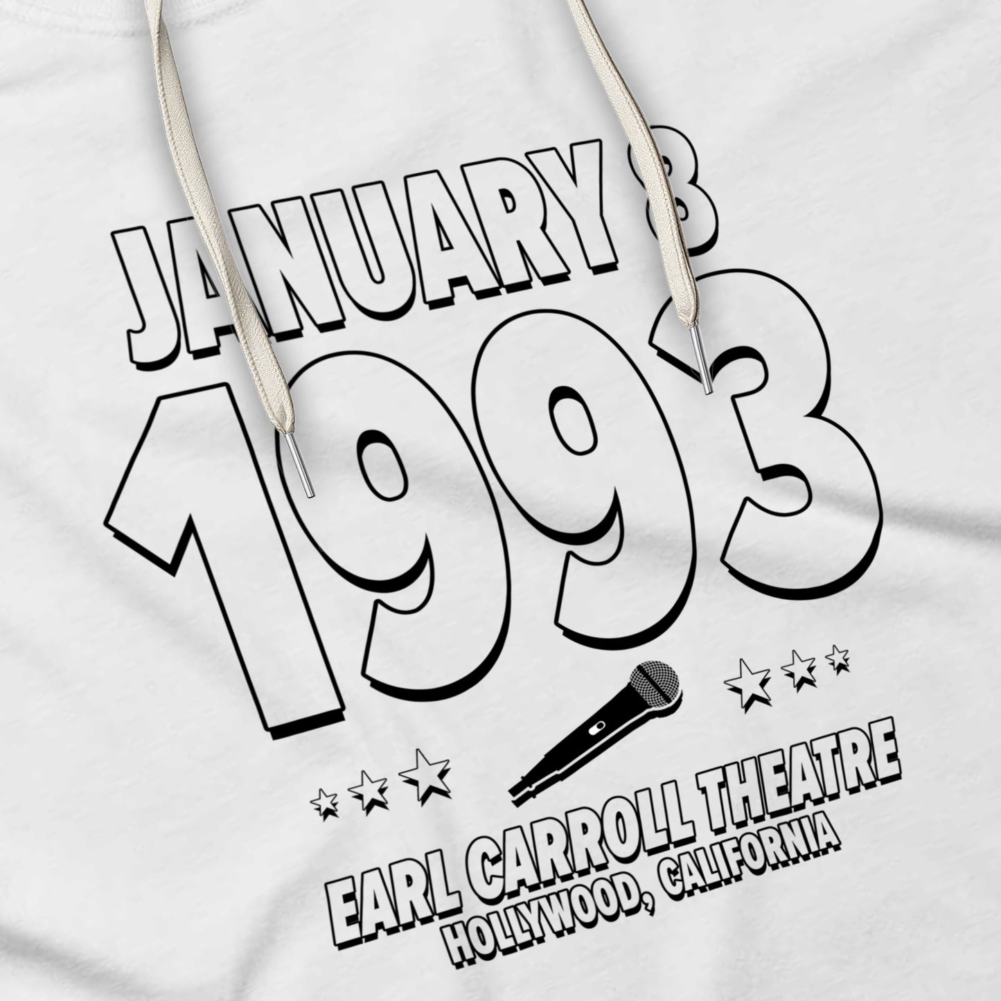 Houston Rising – 1993 – Hoodie (Black & White)