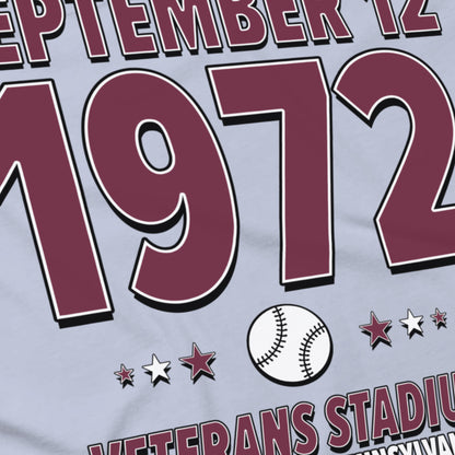 Philadelphia Baseball – September 12, 1972 – Origin Tee
