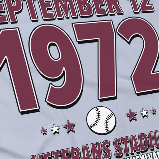 Philadelphia Baseball – September 12, 1972 – Origin Tee