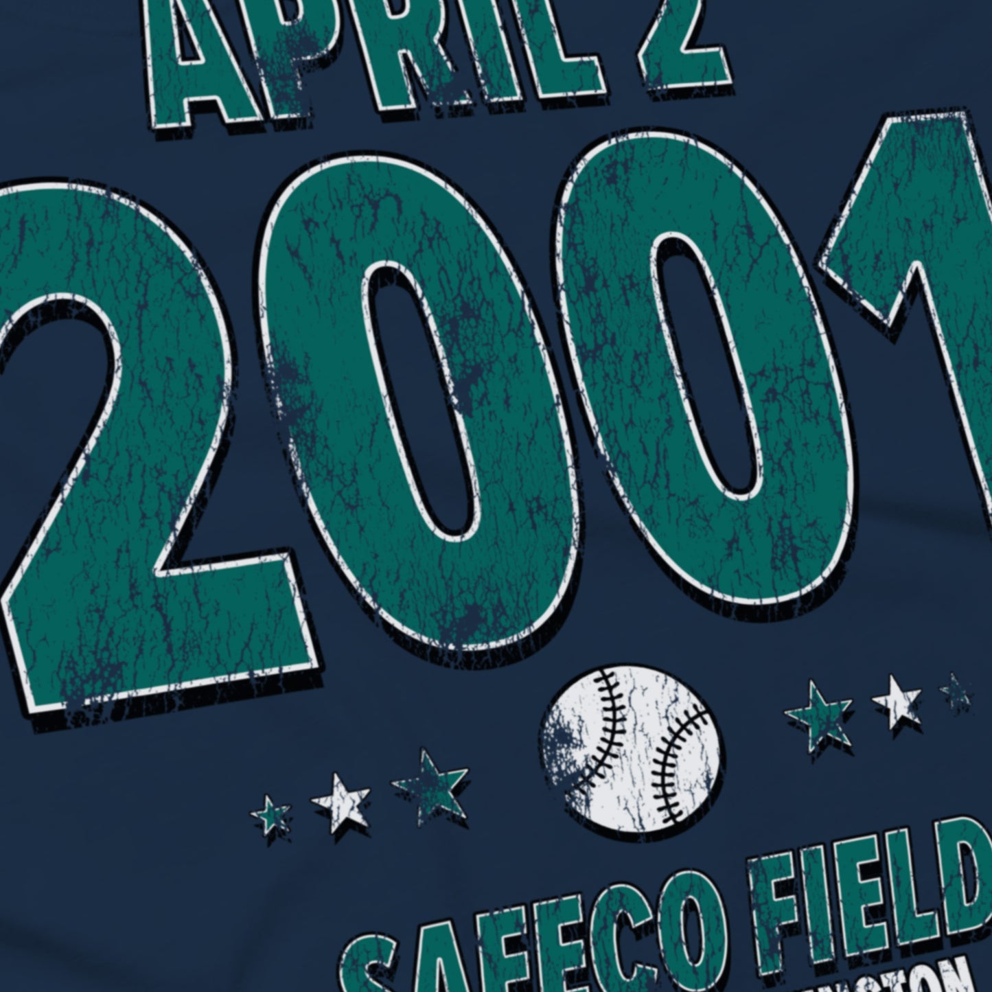 Seattle Baseball – April 2, 2001 – Comfort Colors