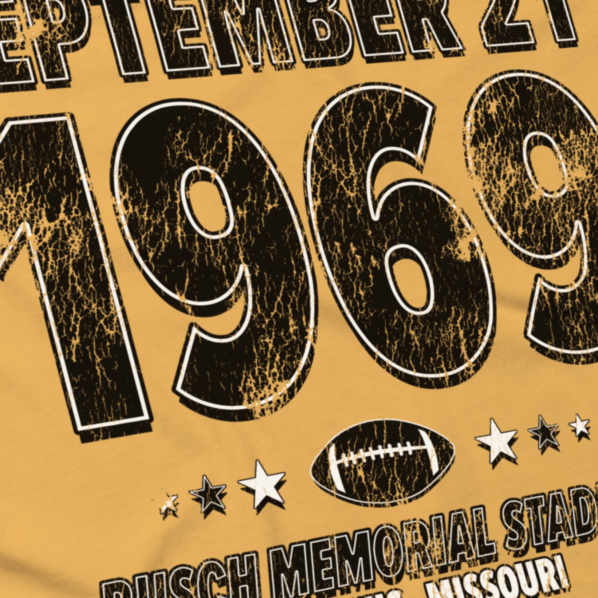 Angle — Pittsburgh Football – September 21, 1969 – Comfort Colors