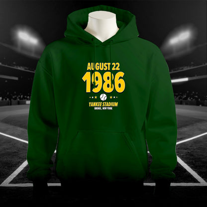 Oakland Baseball – August 22, 1986 – Hoodie
