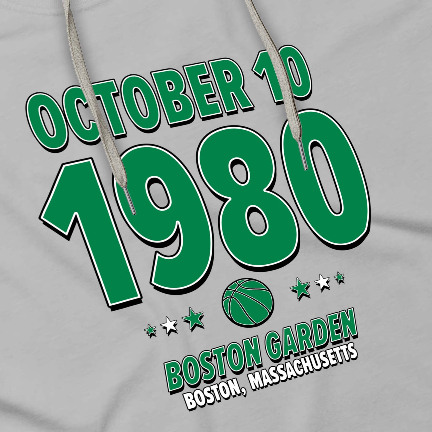Boston Basketball – October 10, 1980 – Hoodie