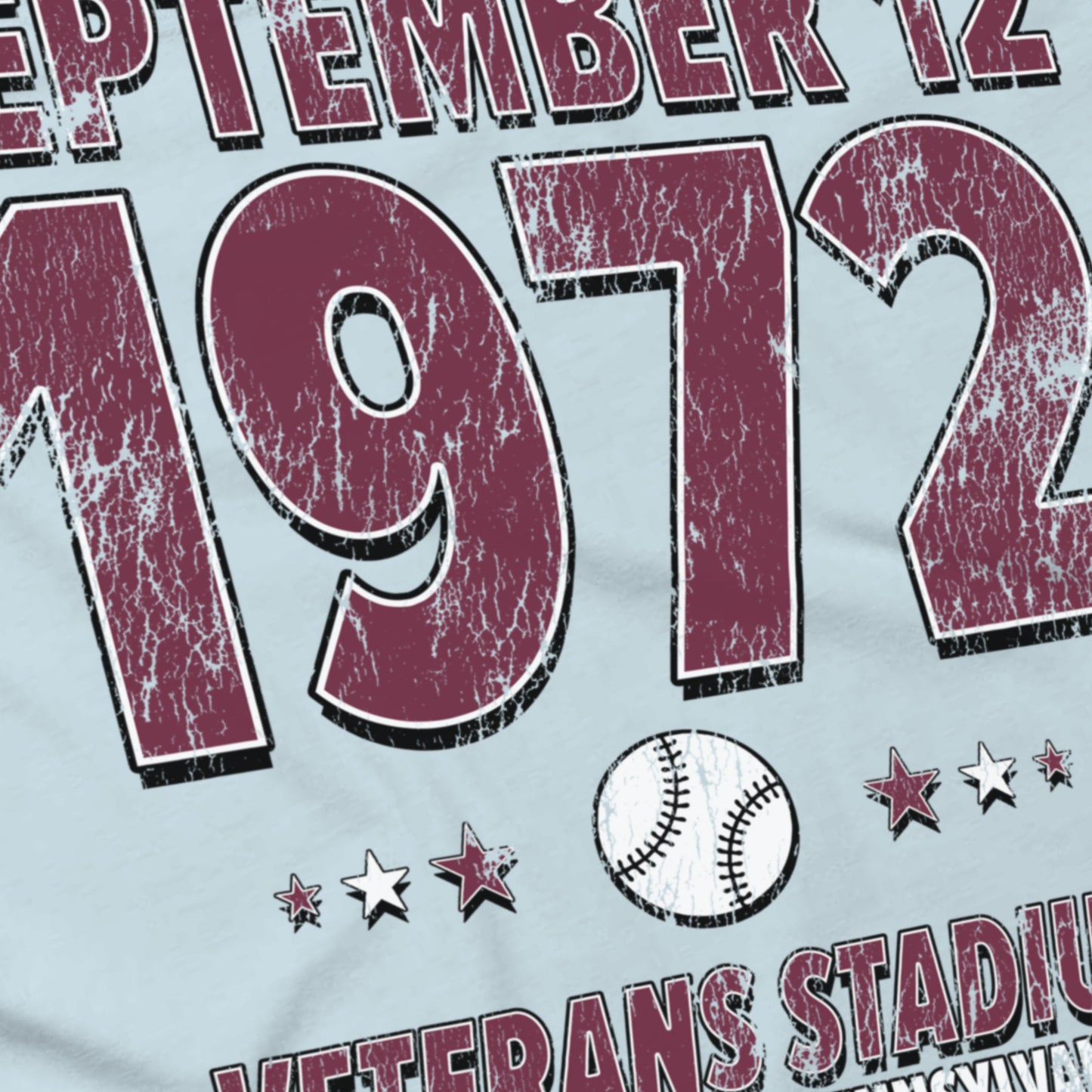 Philadelphia Baseball – September 12, 1972 – Comfort Colors