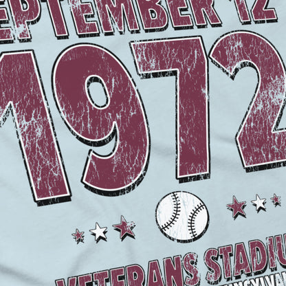 Philadelphia Baseball – September 12, 1972 – Comfort Colors