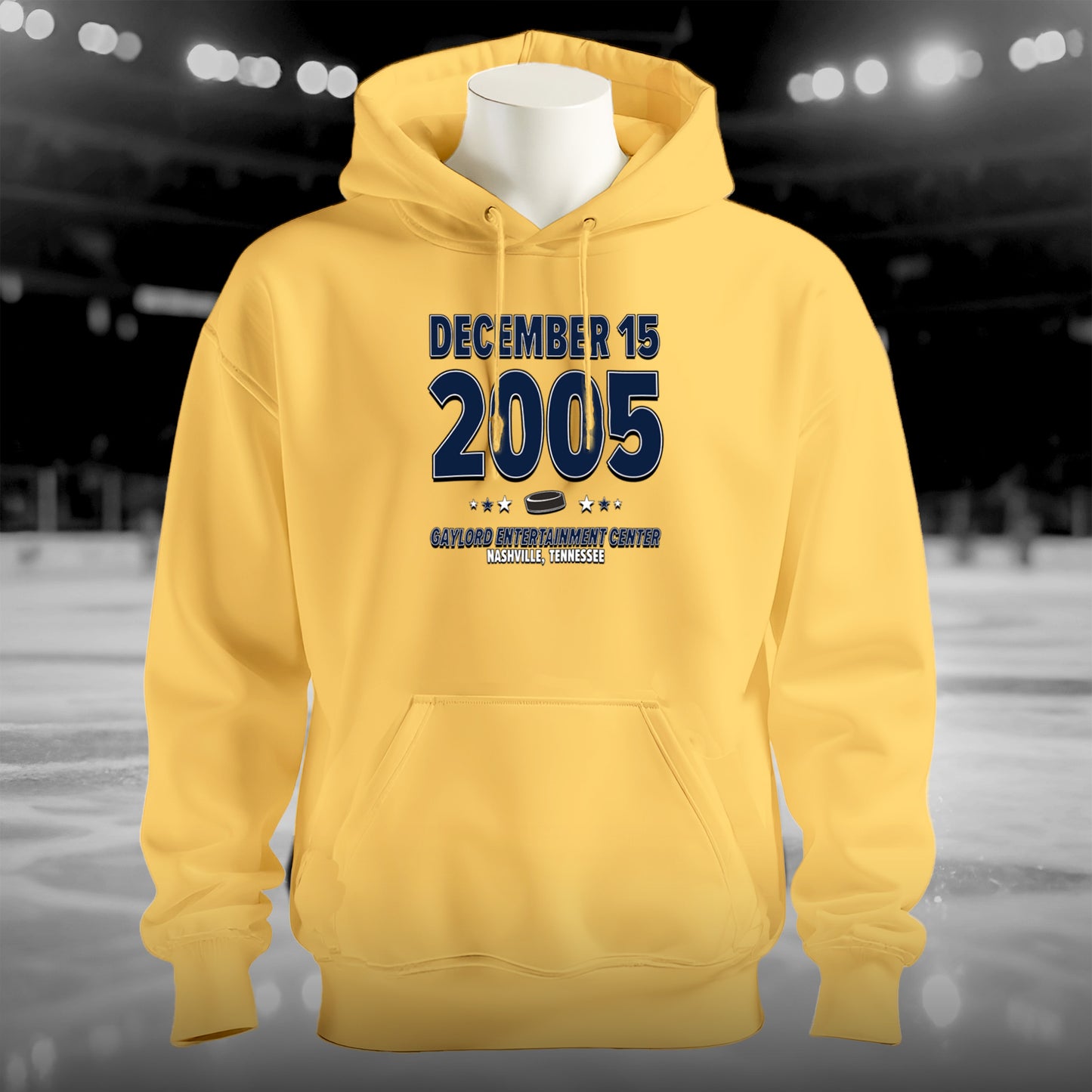 Nashville Hockey – December 15, 2005 – Hoodie