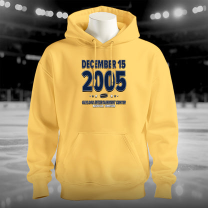 Nashville Hockey – December 15, 2005 – Hoodie