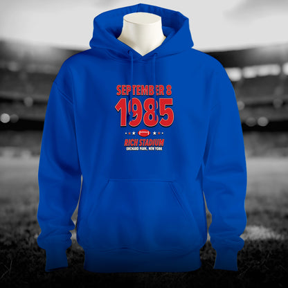 Buffalo Football – September 8, 1985 – Hoodie