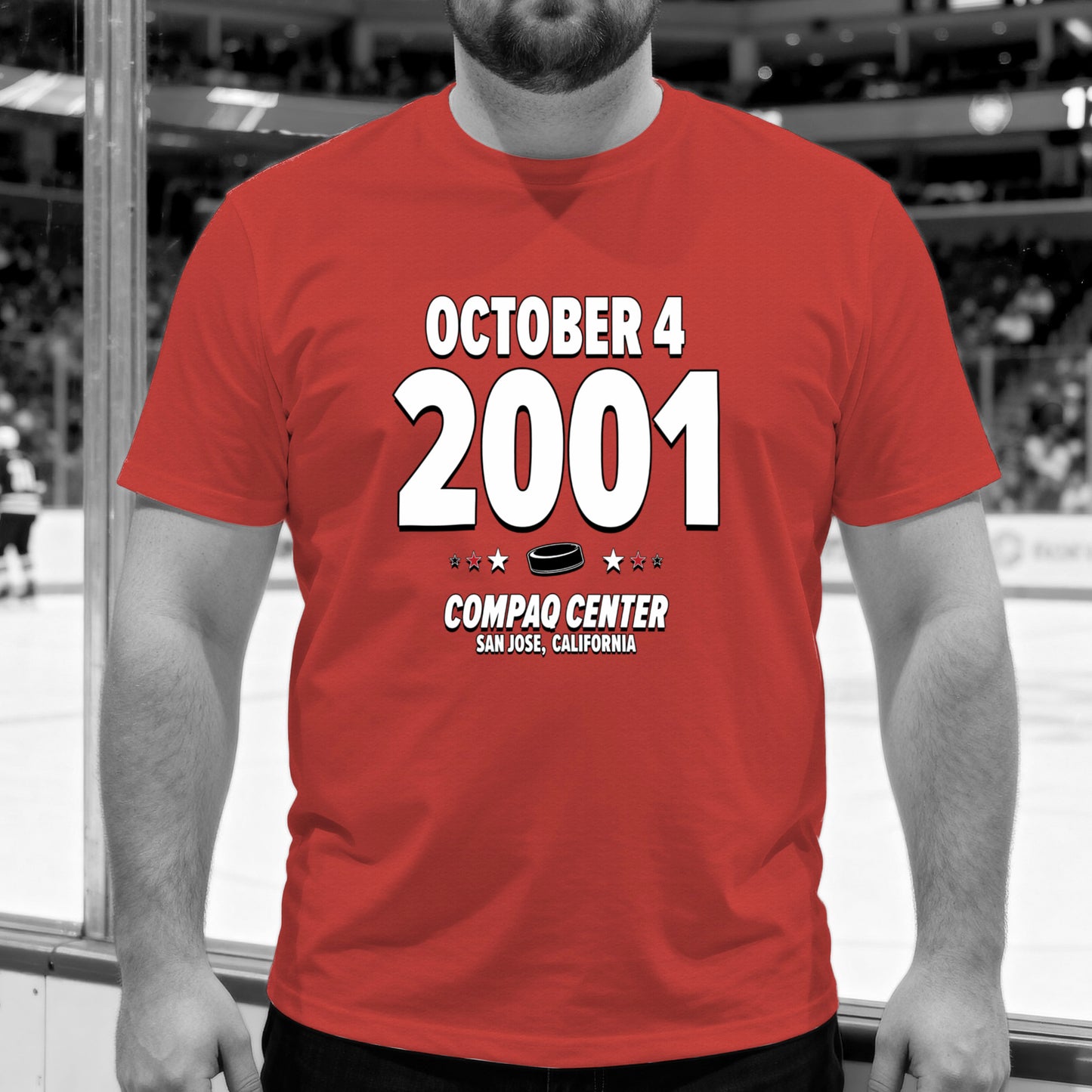 Detroit Hockey – October 4, 2001 – Origin Tee