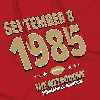 San Francisco Football – September 8, 1985 – Hoodie