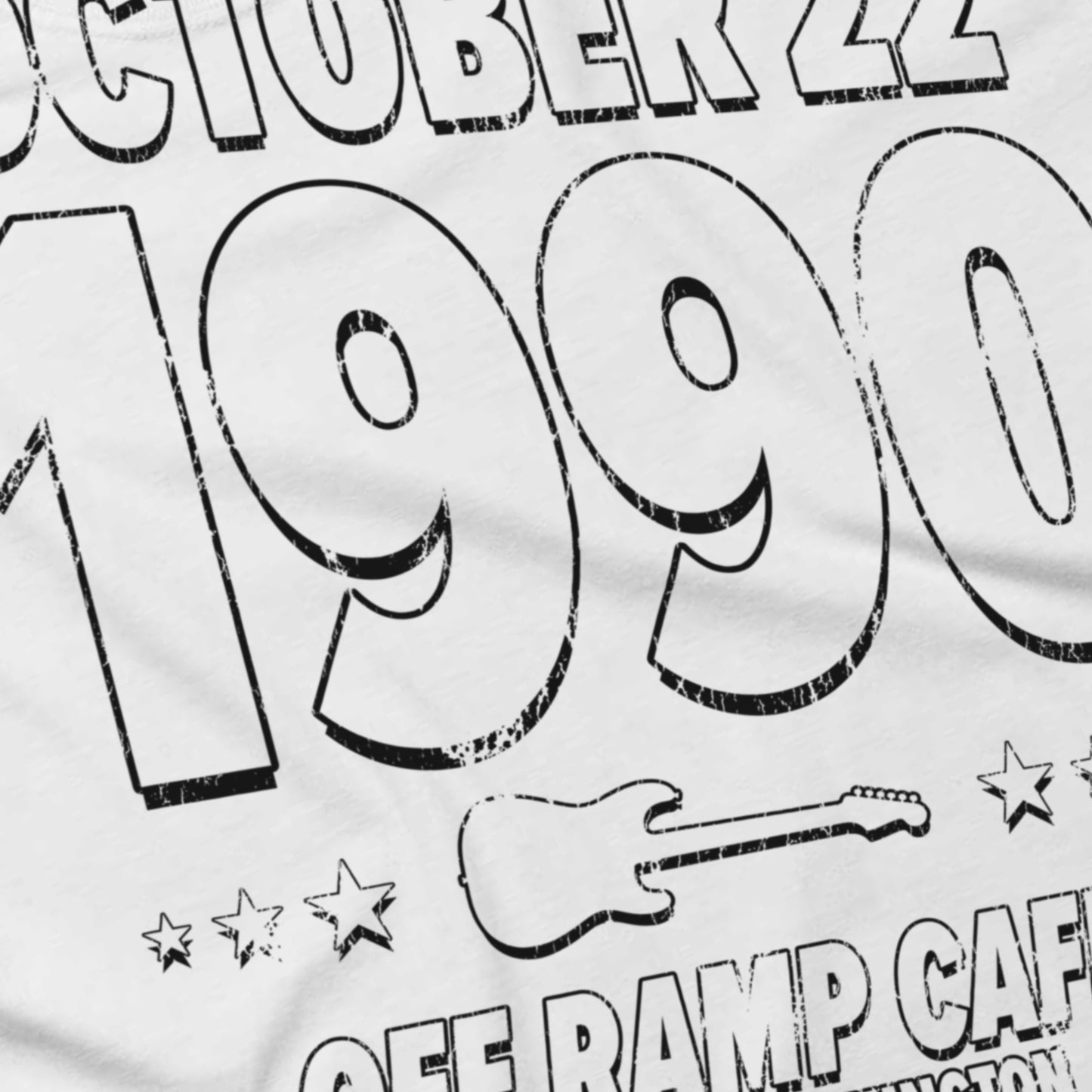 Angle — Flannel Kings – 1990 – Comfort Colors (Black & White)