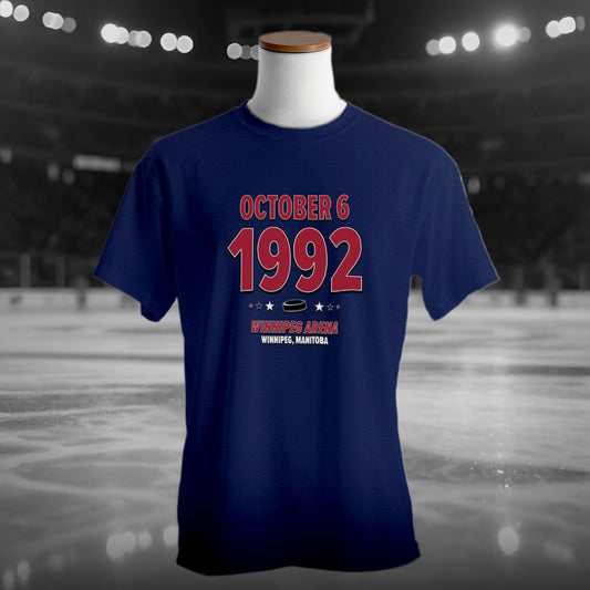 Winnipeg Hockey – October 6, 1992 – Origin Tee