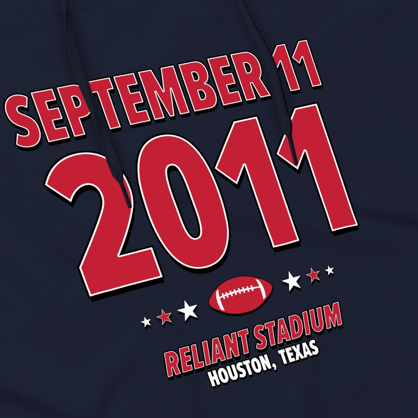Houston Football – September 11, 2011 – Hoodie