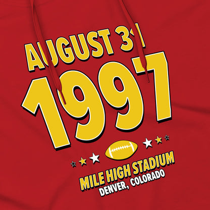 Kansas City Football – August 31, 1997 – Hoodie