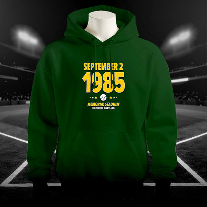 Oakland Baseball – September 2, 1985 – Hoodie