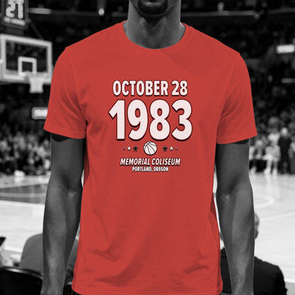 Portland Basketball – October 28, 1983 – Origin Tee