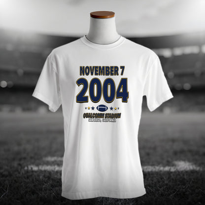 San Diego Football – November 7, 2004 – Origin Tee (Black & White)