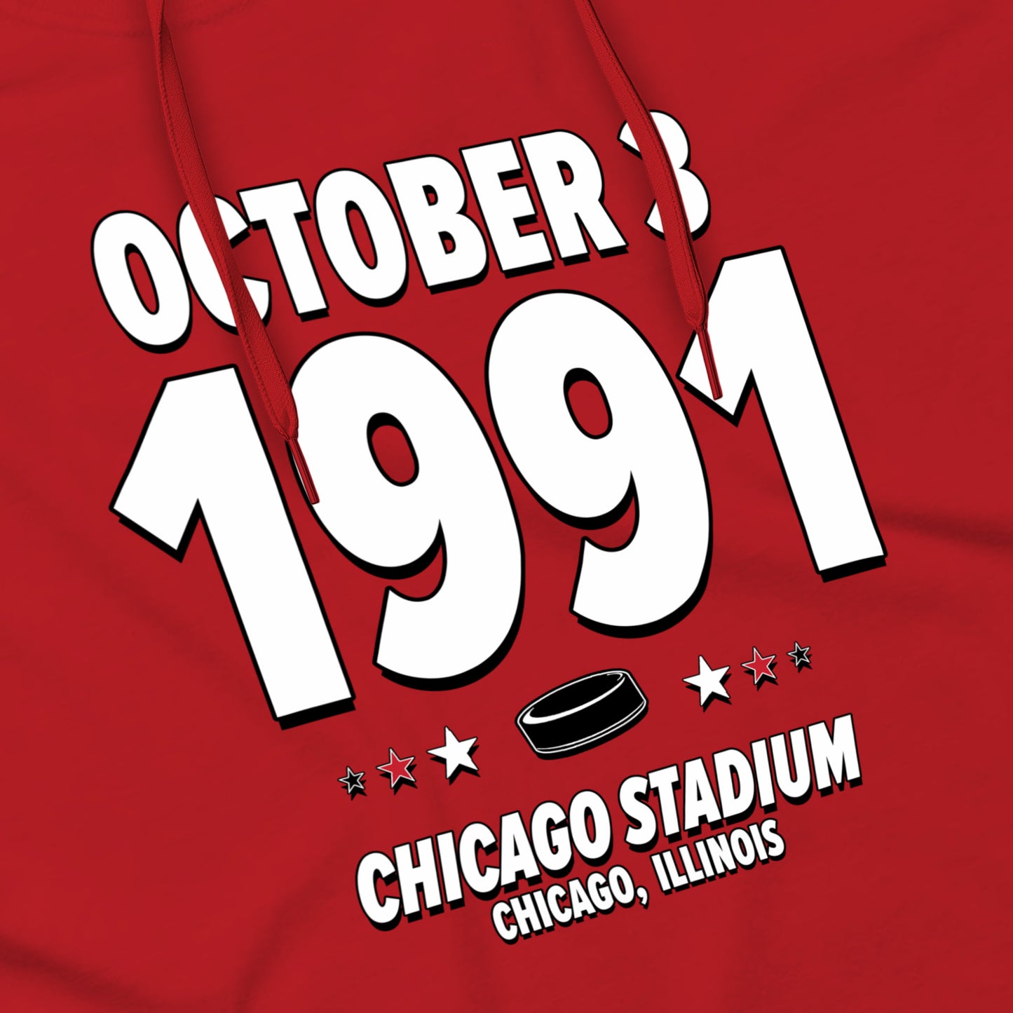 Detroit Hockey – October 3, 1991 – Hoodie