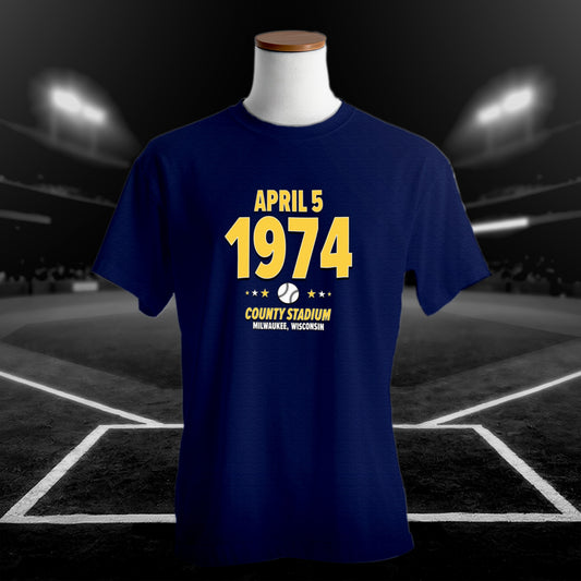 Milwaukee Baseball – April 5, 1974 – Origin Tee
