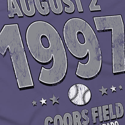 Colorado Baseball – August 2, 1997 – Comfort Colors