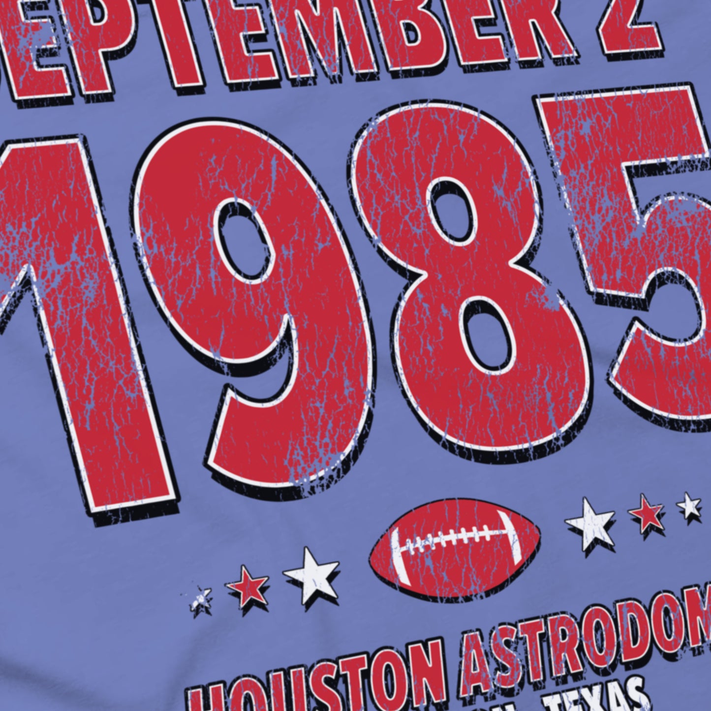 Houston Football – September 2, 1985 – Comfort Colors