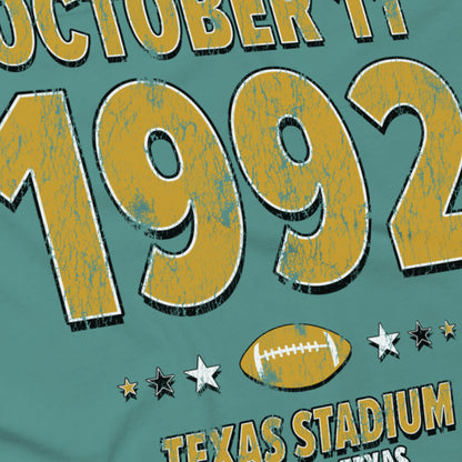 Jacksonville Football – October 11, 1992 – Comfort Colors