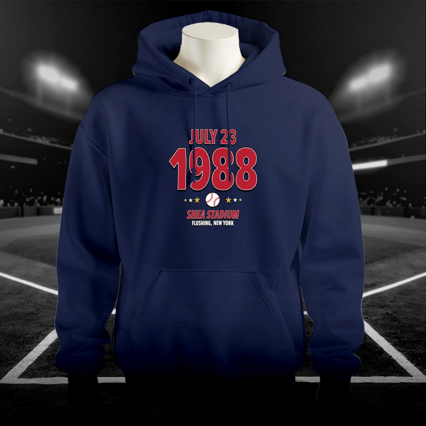 Atlanta Baseball – July 23, 1988 – Hoodie
