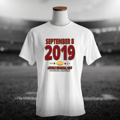 Washington Football – September 8, 2019 – Origin Tee (Black & White)