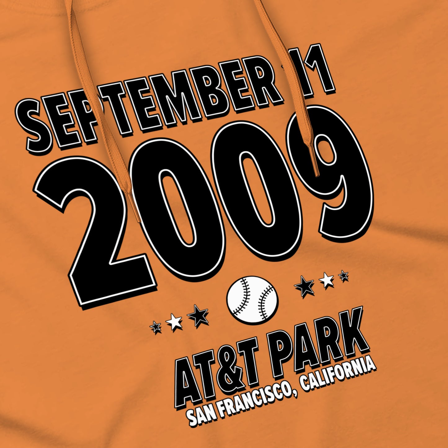 San Francisco Baseball – September 11, 2009 – Hoodie
