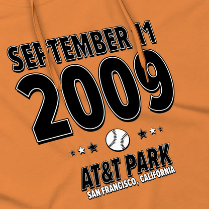 San Francisco Baseball – September 11, 2009 – Hoodie