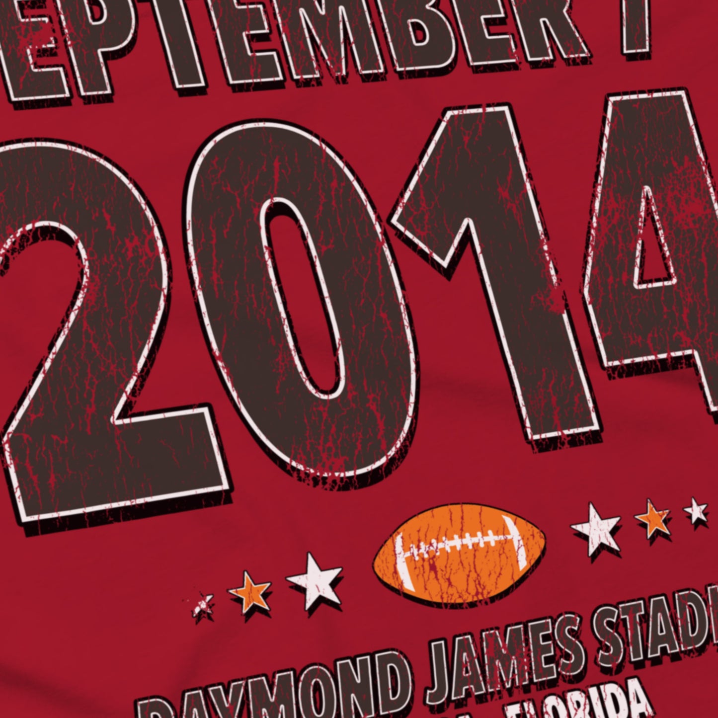 Tampa Bay Football – September 7, 2014 – Comfort Colors