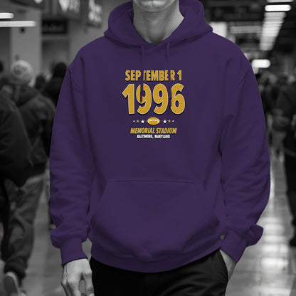 Baltimore Football – September 1, 1996 – Hoodie