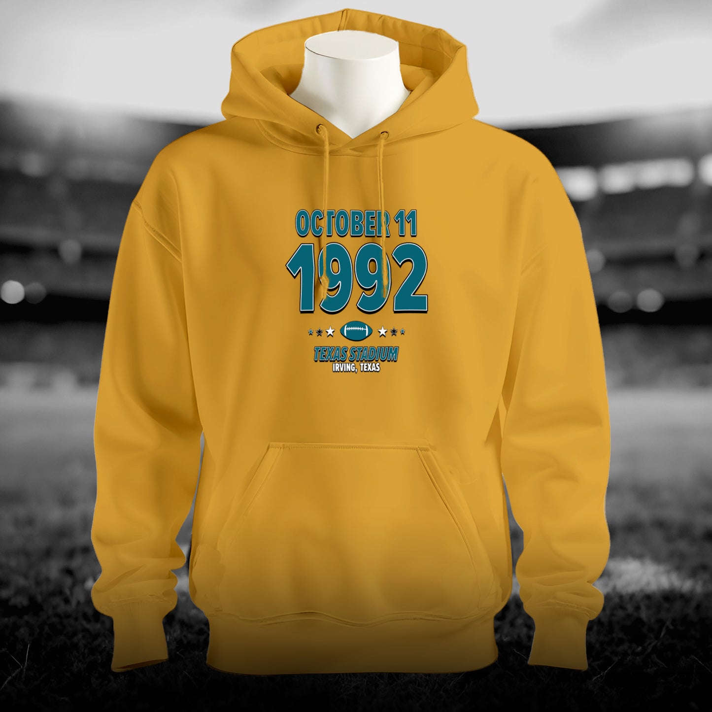 Jacksonville Football – October 11, 1992 – Hoodie
