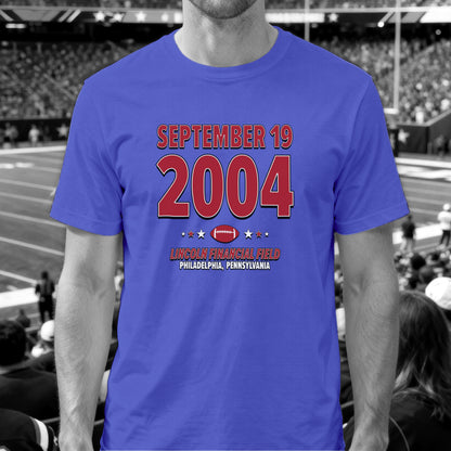 New York Football – September 19, 2004 – Origin Tee