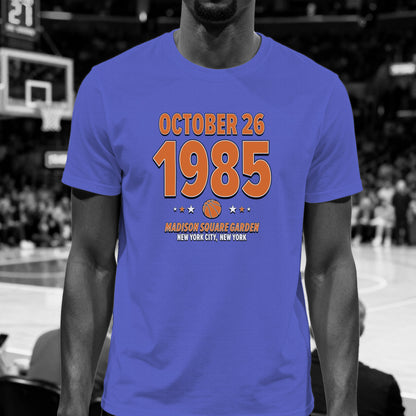 New York Basketball – October 26, 1985 – Origin Tee