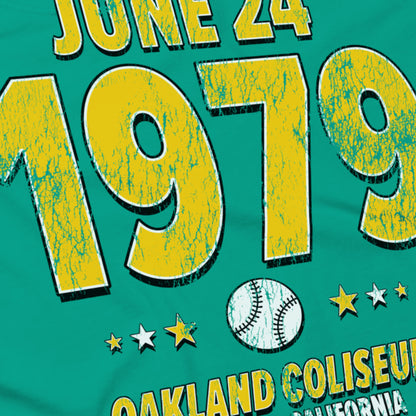 Oakland Baseball – June 24, 1979 – Comfort Colors