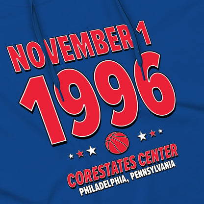 Philadelphia Basketball – November 1, 1996 – Hoodie