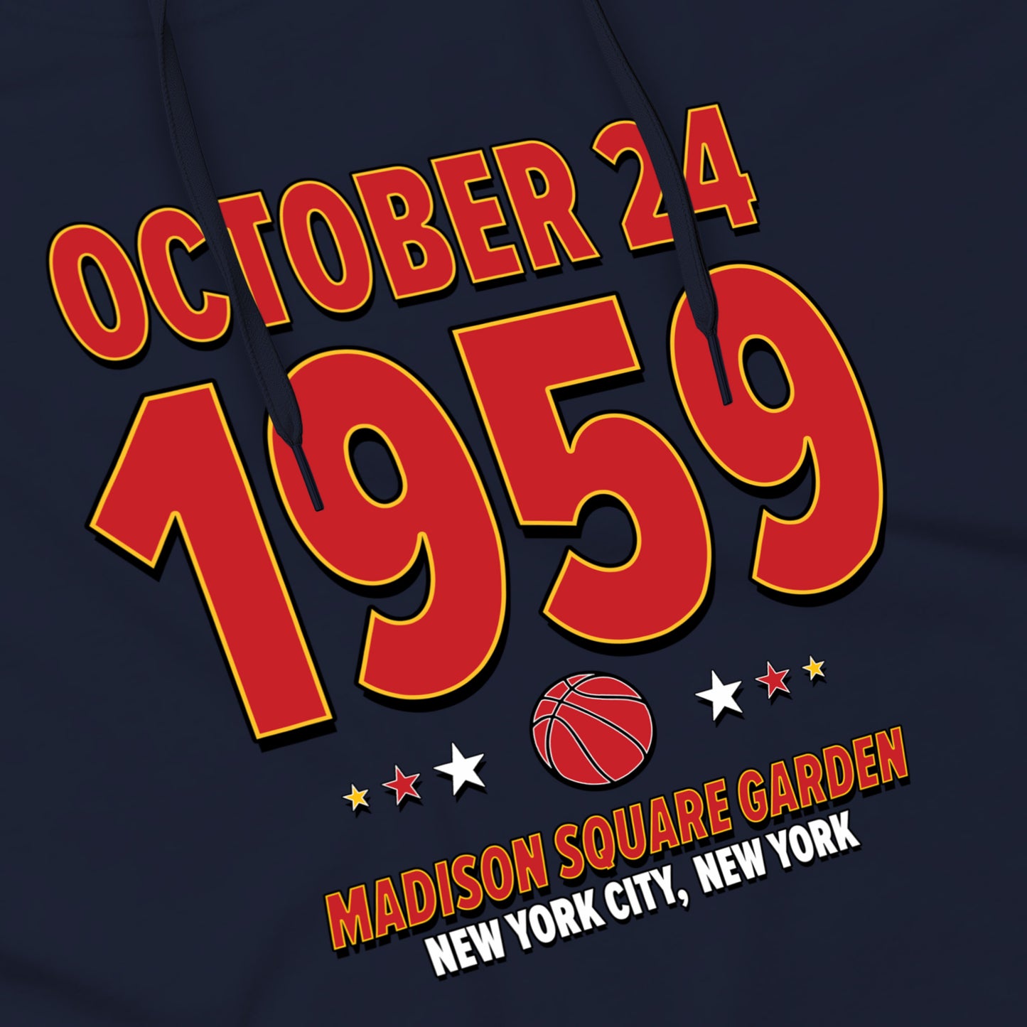 Philadelphia Basketball – October 24, 1959 – Hoodie