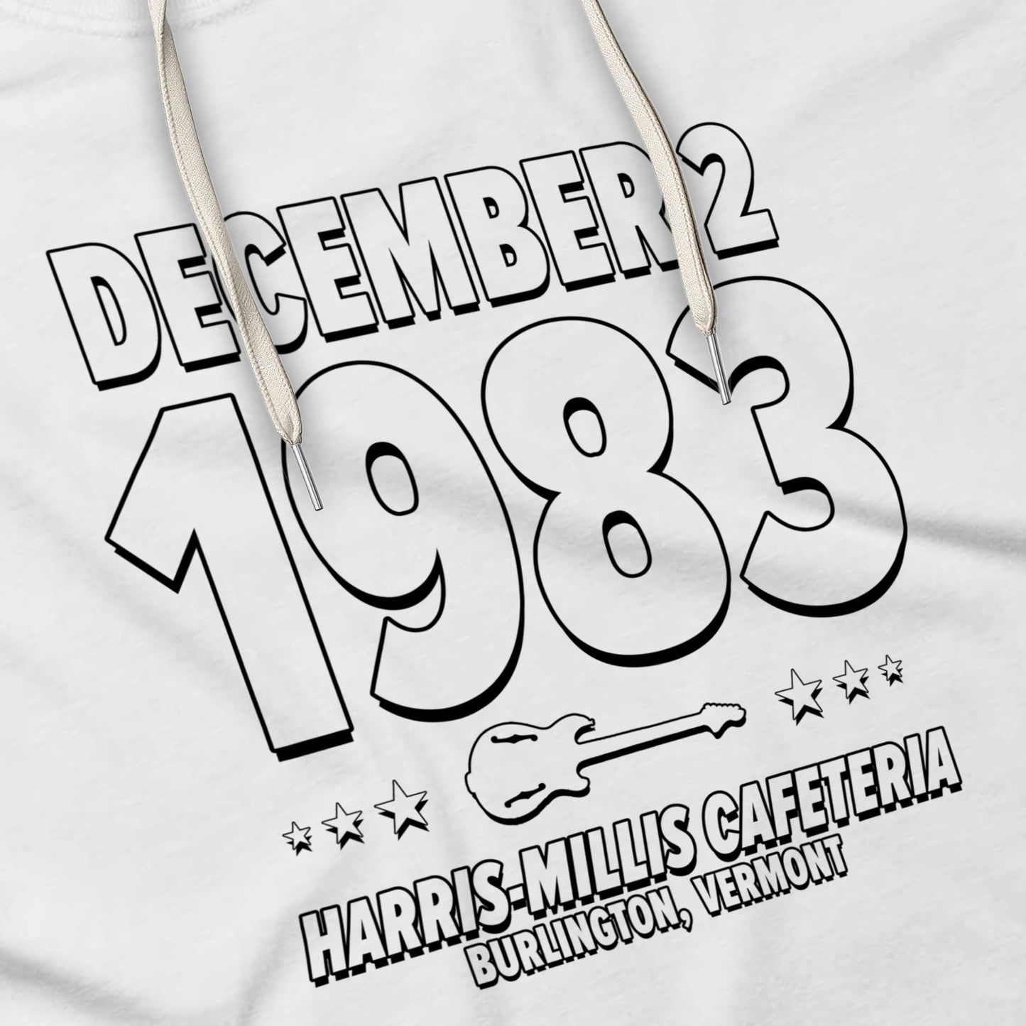 Burlington Nomads – 1983 – Hoodie (Black & White)