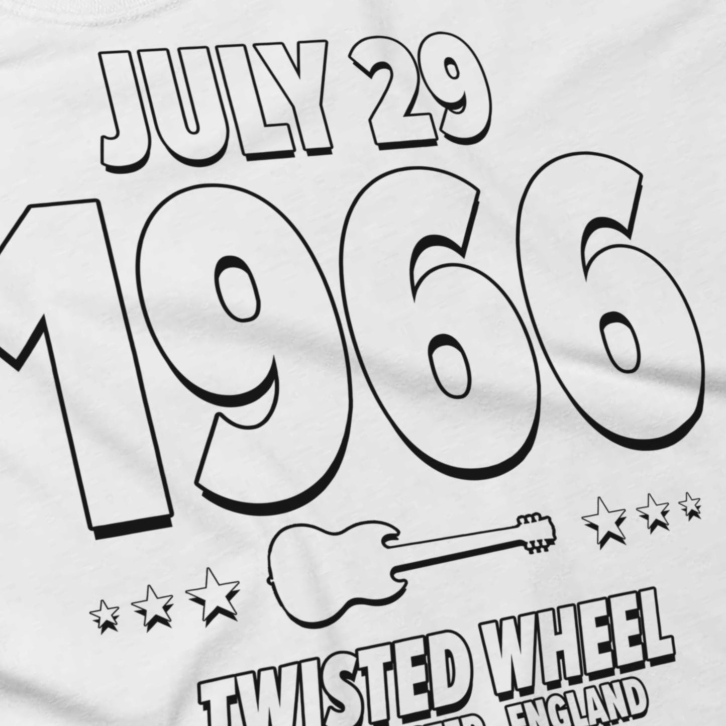 Supergroup Origin – 1966 – Origin Tee (Black & White)