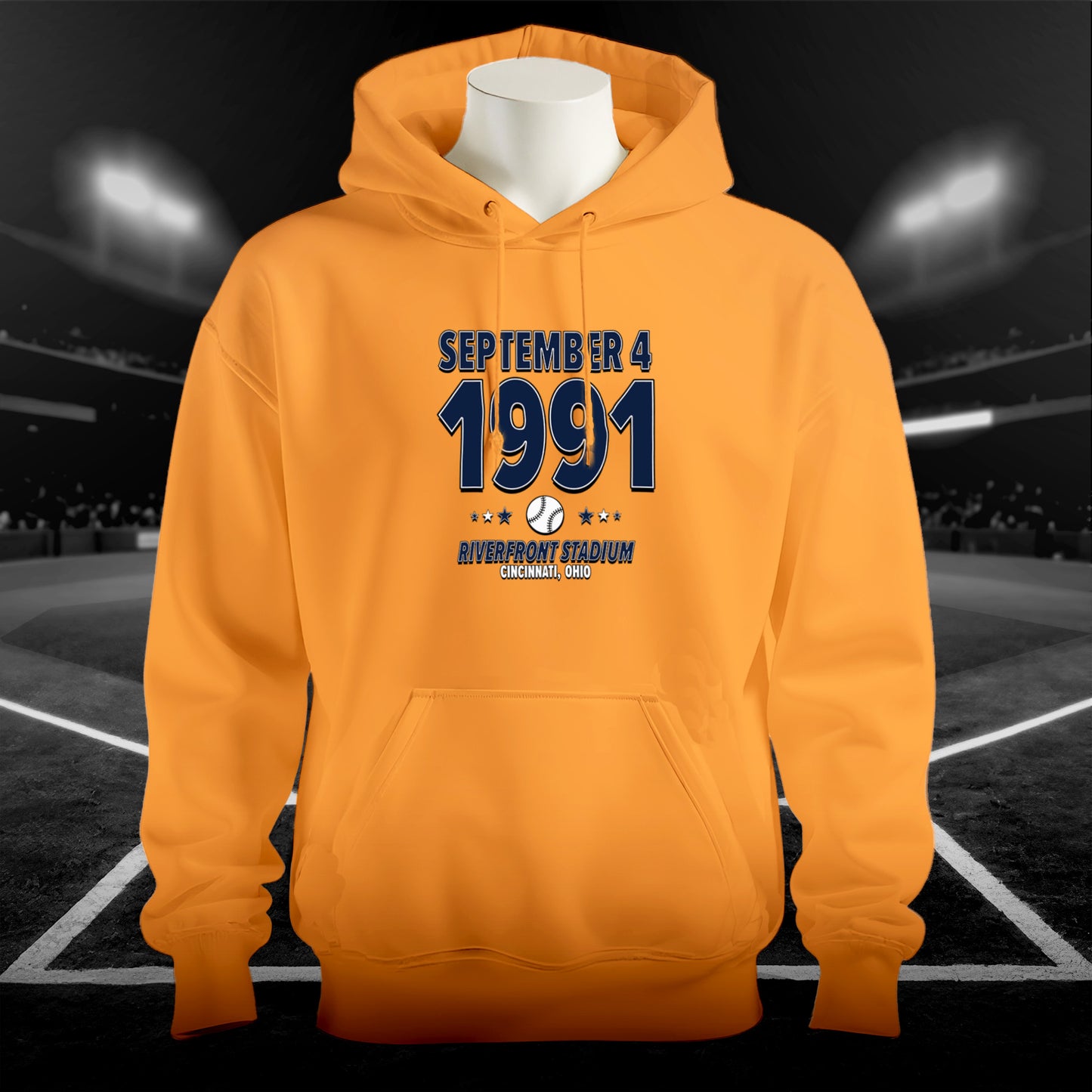 Houston Baseball – September 4, 1991 – Hoodie