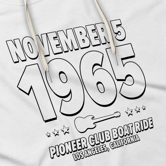 Lizard Sound – 1965 – Hoodie (Black & White)
