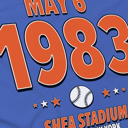 New York Baseball – May 6, 1983 – Origin Tee